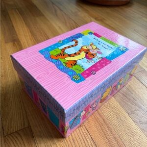 VTG Disney Winnie the Pooh Storage Box 11x8